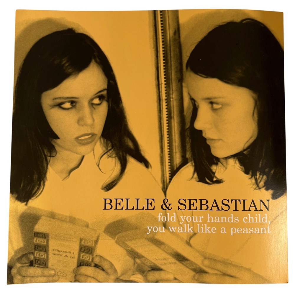 Belle and Sebastian Fold Your Hands Child 12" Double Sided Promo Flat Poster Art